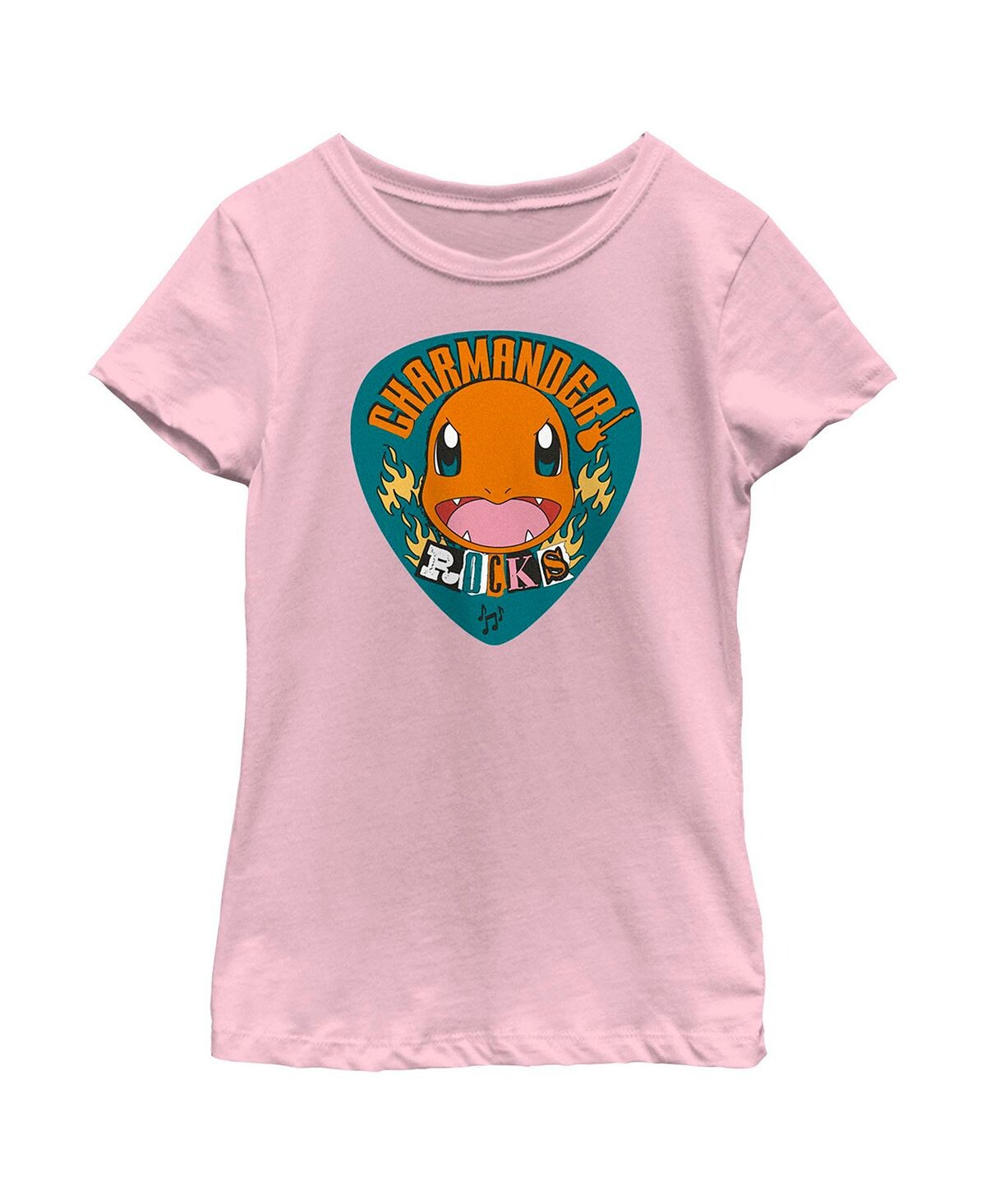 

Детская футболка Pokemon Charmander Rocks для девочек Nintendo