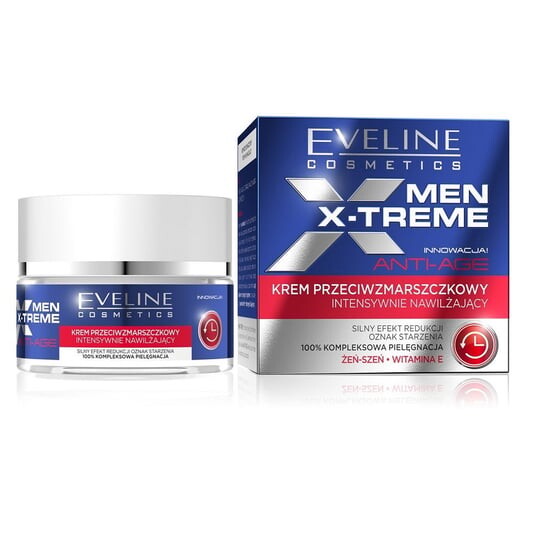 

Интенсивно увлажняющий крем против морщин, 50 мл Eveline Cosmetics, Men X-Treme