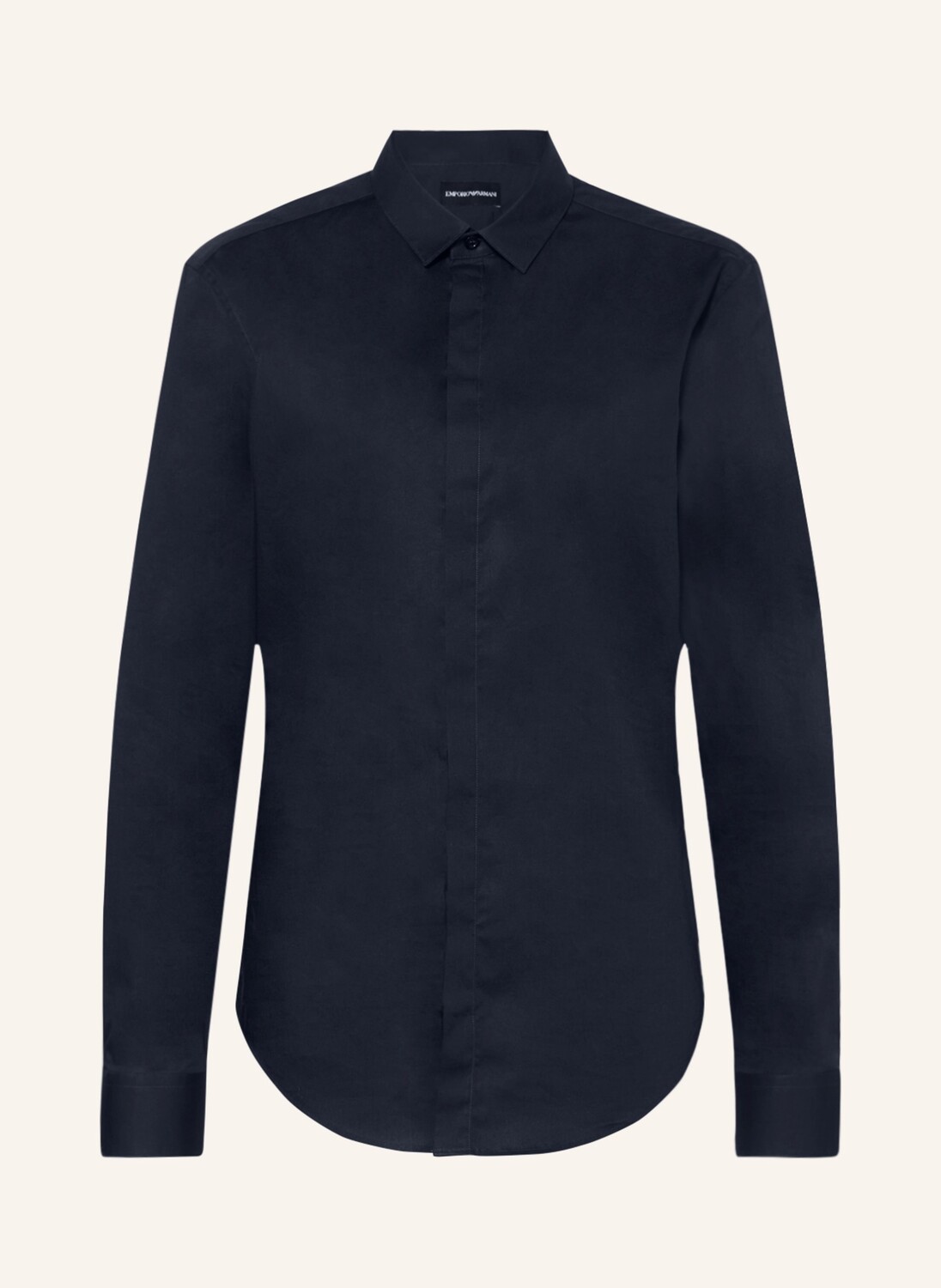 

Рубашка EMPORIO ARMANI Extra Slim Fit, темно-синий