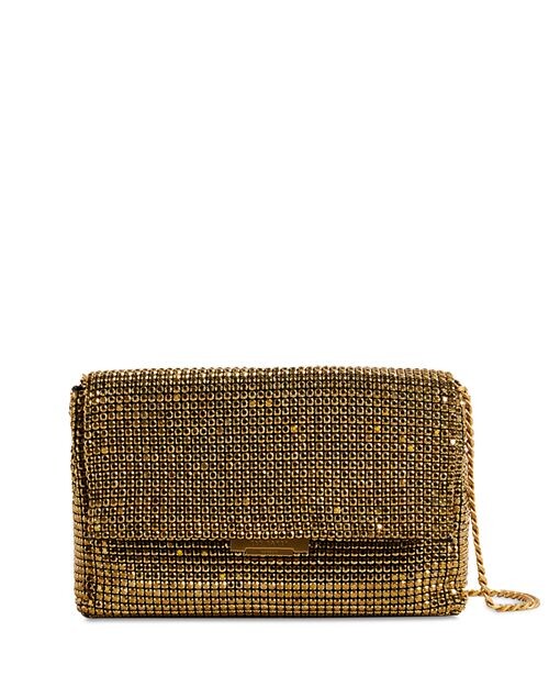 

Маленький клатч Glitzet Crystal Baguette Ted Baker, цвет Gold