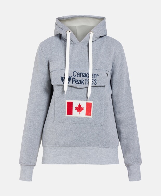 

Толстовка с капюшоном Canadian Peak, серый