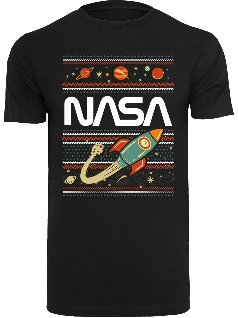 Футболка F4Nt4Stic NASA Fair Isle, черный