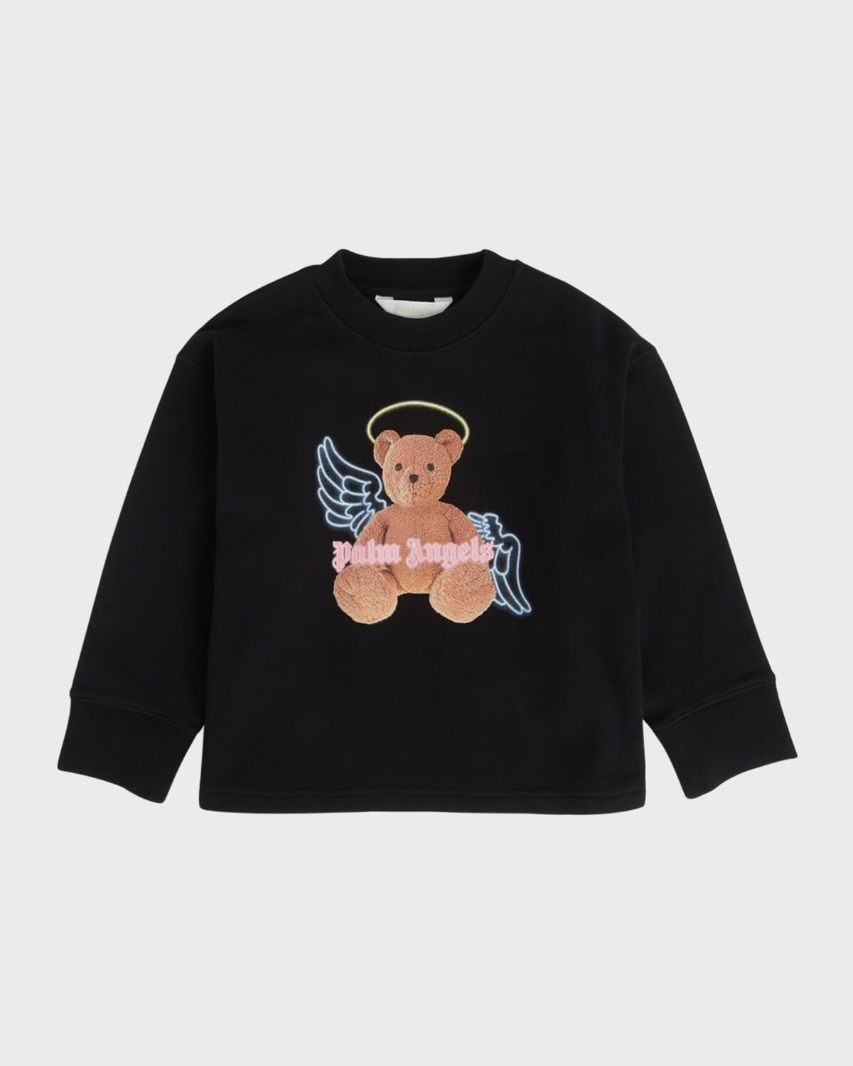 

Толстовка с открытой спиной Bear Angel для девочек, размер 4–12 Palm Angels, цвет Black Brown
