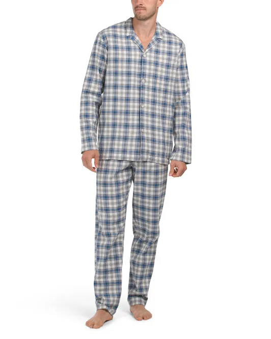 

Уютный фланелевой пижамный комплект Comfort Hanro, цвет Plaid
