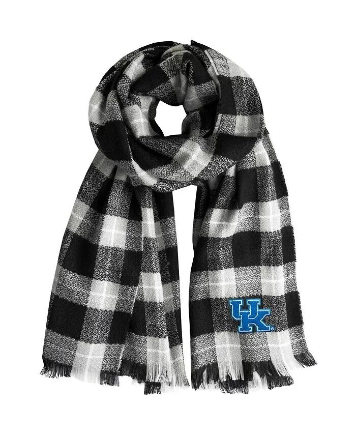 

Женский клетчатый шарф-одеяло Kentucky Wildcats Little Earth, черный