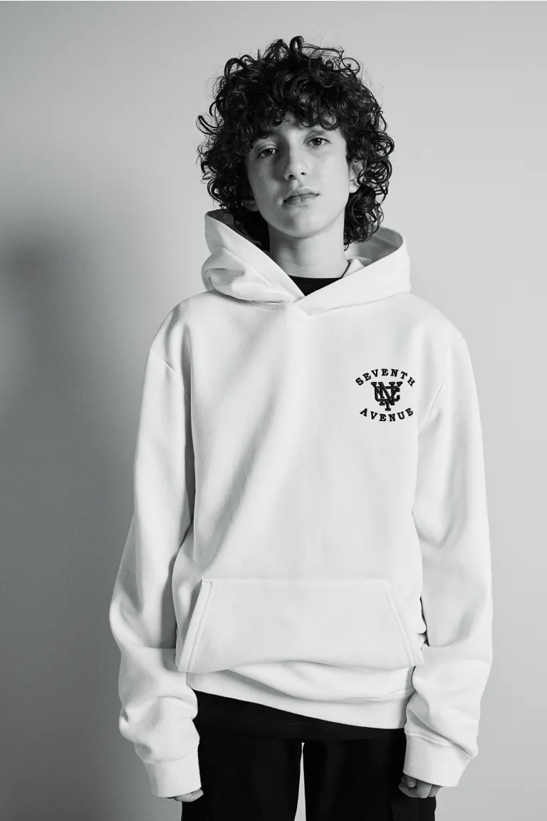 

Толстовка с принтом H&M, белый
