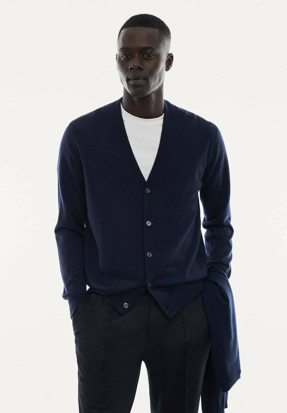 

Кардиган Willyc Mango, цвет navy