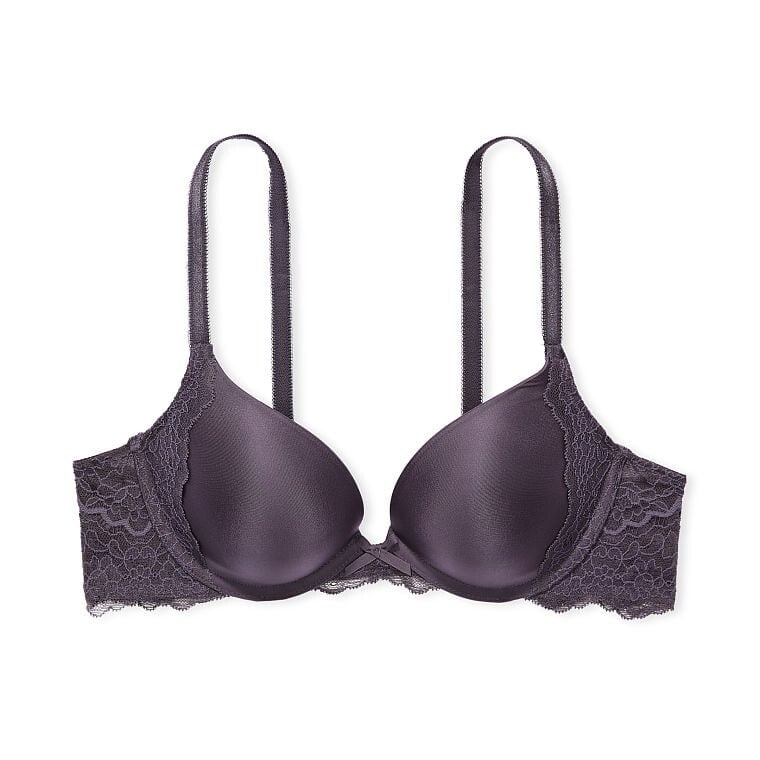 

Бюстгальтер Victoria's Secret Dream Angels Recycled Smooth with Lace, темно-фиолетовый