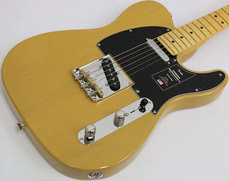 

Телекастер Fender American Professional II, цвет ириски American Professional II Telecaster