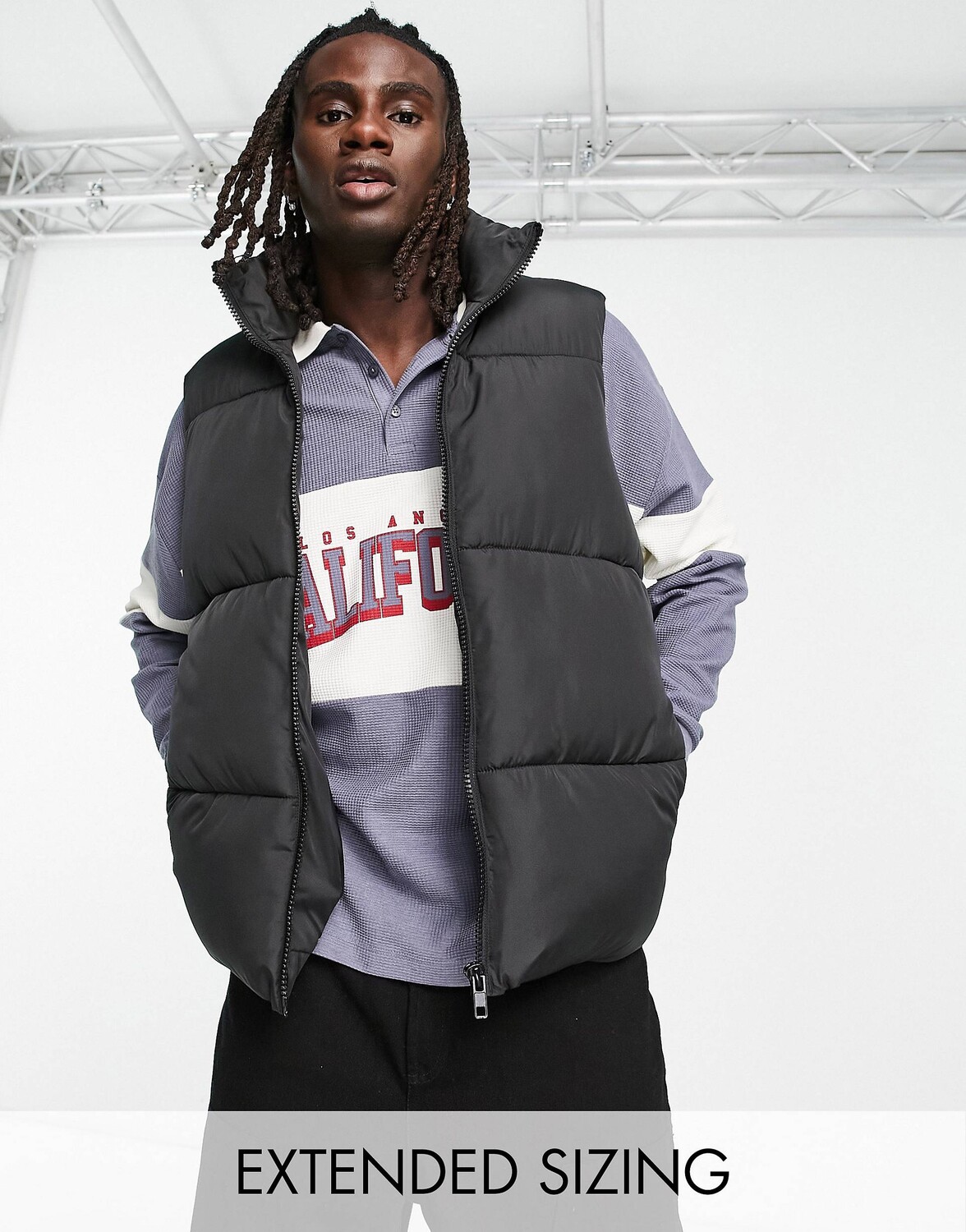 

Черная пуховая куртка ASOS DESIGN