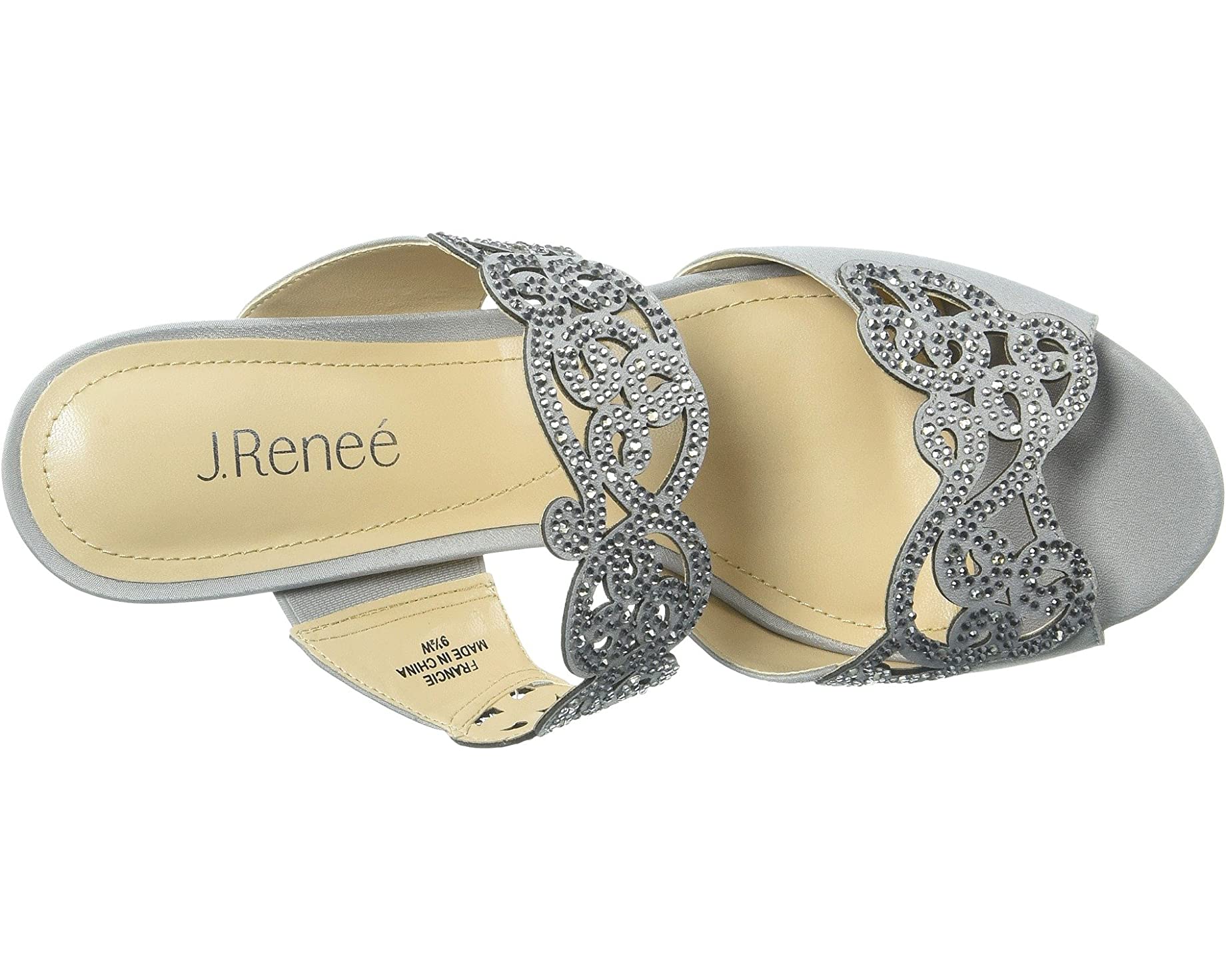 Туфли на каблуках Francie J. Renee, серебро