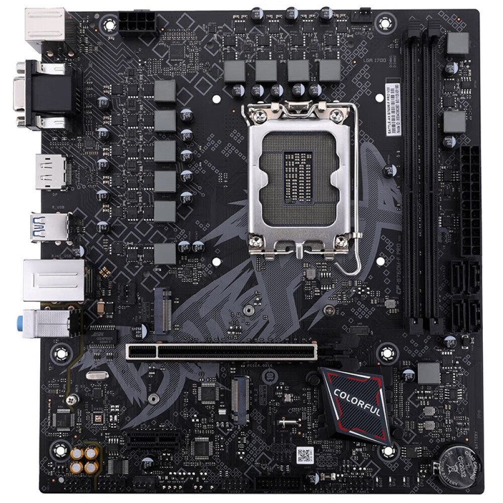 

Материнская плата Colorful BATTLE-AX B760M-F PRO V20 DDR4, LGA1700
