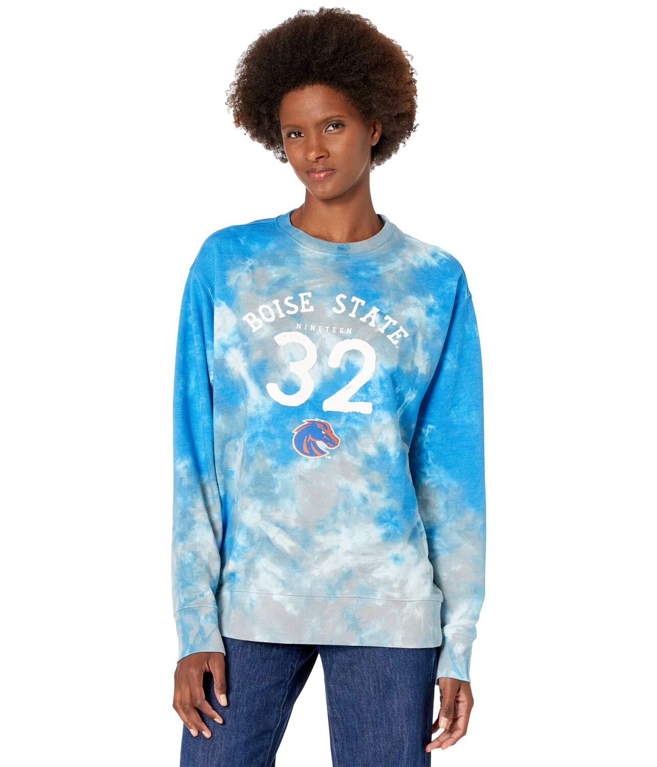 Lauren James Boise State Broncos Tie Dye