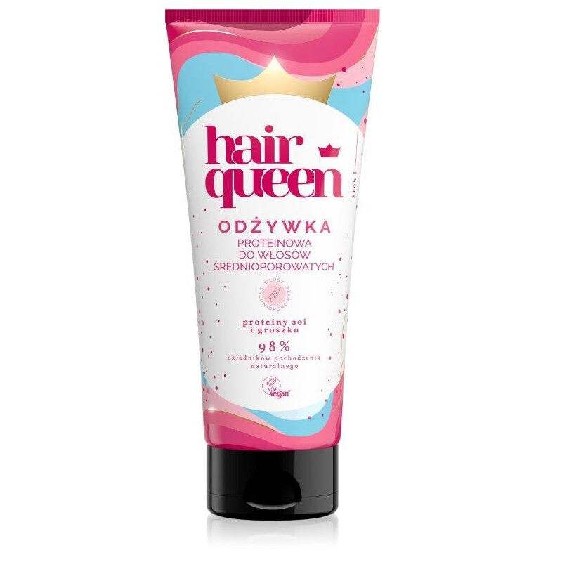 

Hair Queen Протеиновый кондиционер для волос средней пористости 200мл