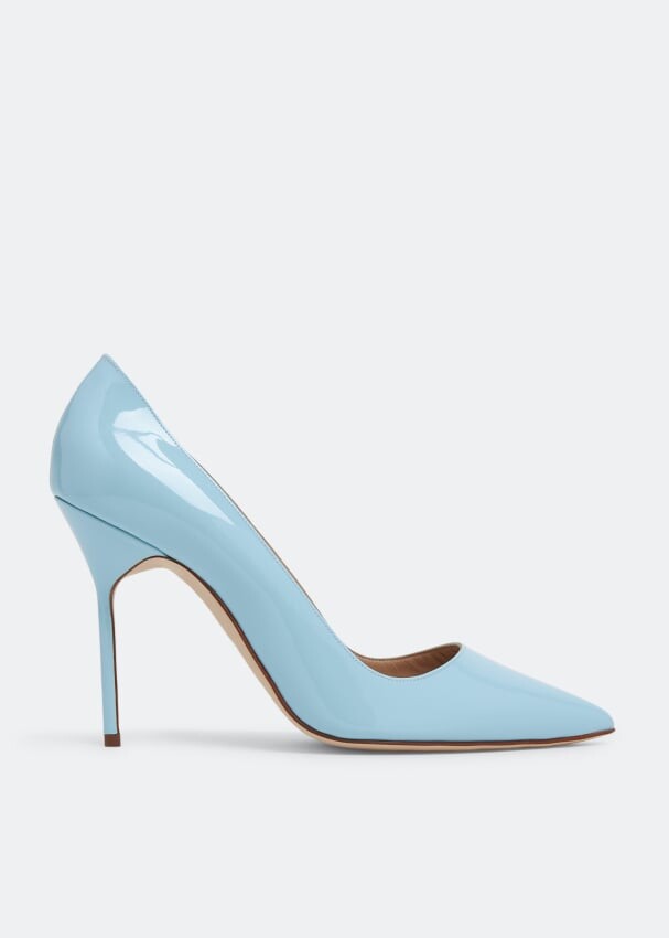 

Туфли MANOLO BLAHNIK BB patent pumps, синий