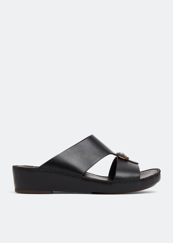 

Сандалии PRIVATE COLLECTION Quadratura Cuerno sandals, черный