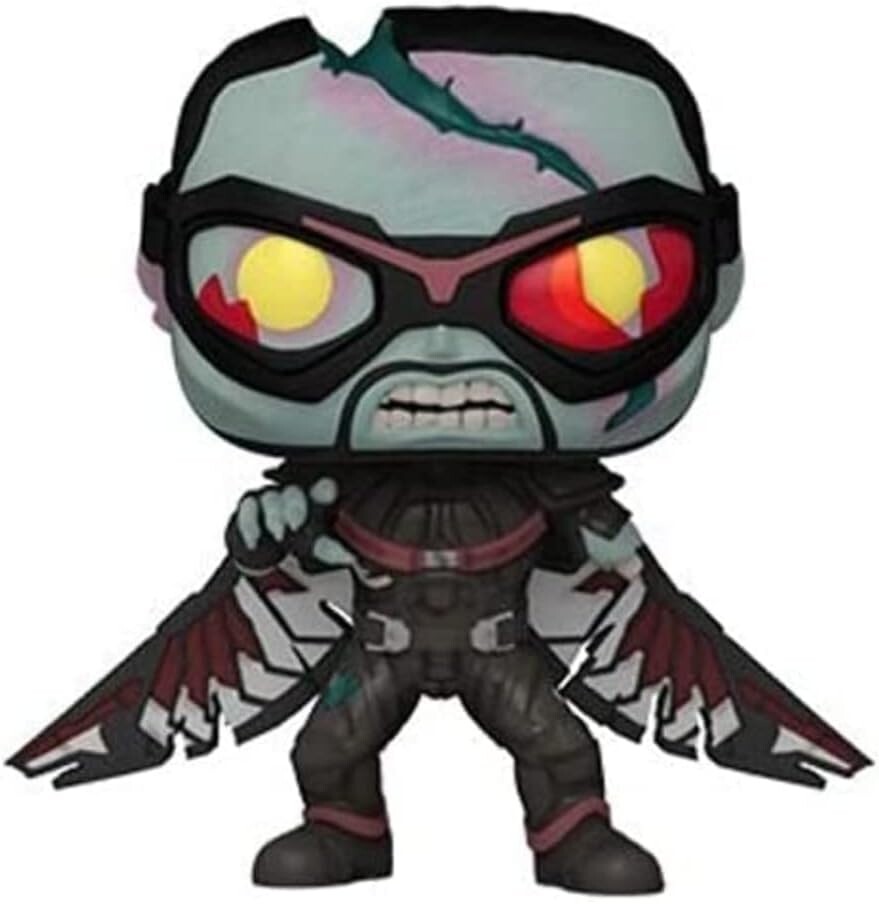 Фигурка Funko POP Marvel: What If? - Zombie Falcon, Multicolor, Standard если я когда нибудь почувствовал вас эмалированная булавка металлический значок брошь для ювелирных изделий аксессуаров