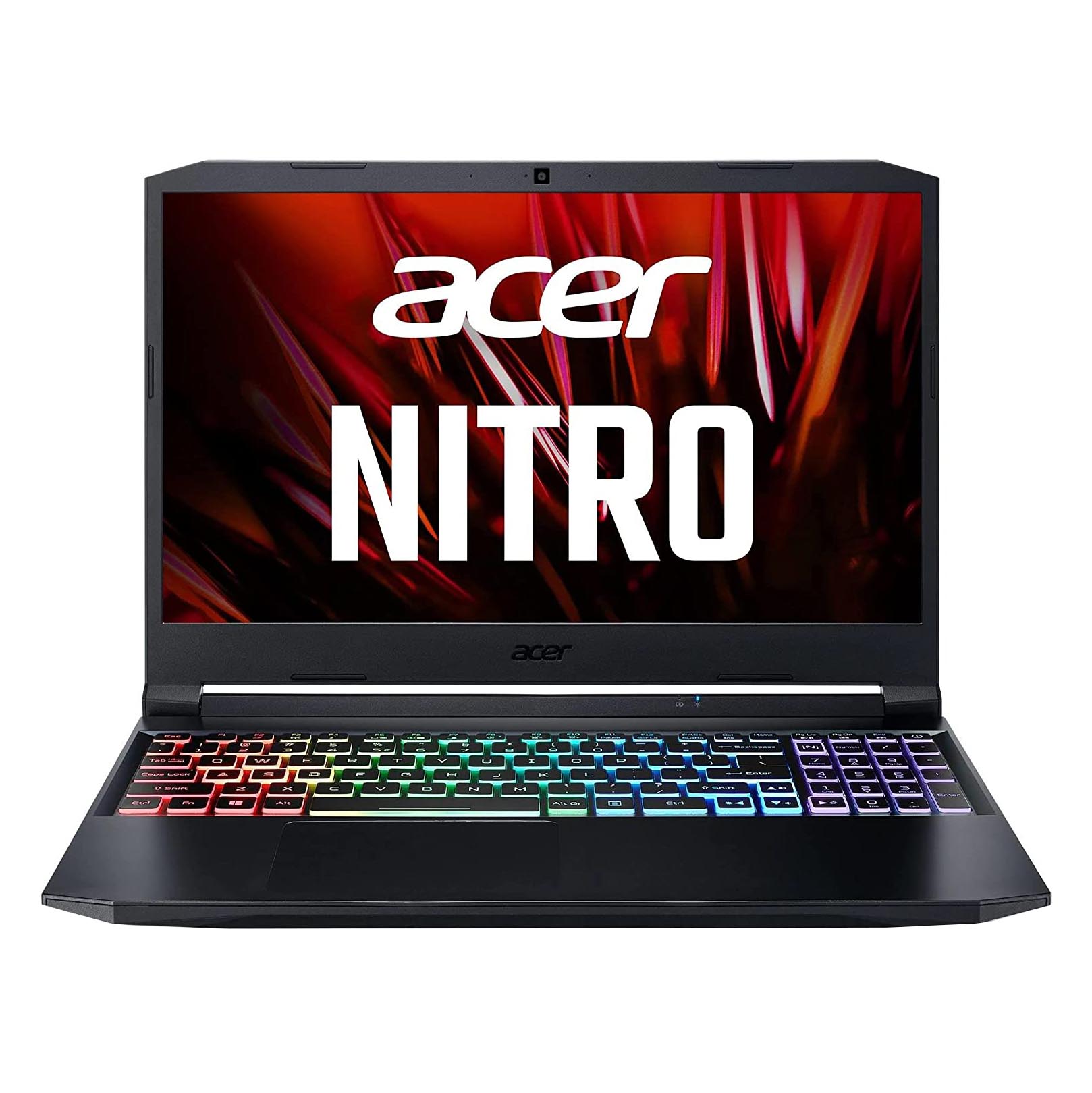 Игровой ноутбук Acer Nitro 5 15.6'', 16 Гб/512 Гб, Ryzen 7 5800H, RTX 3060, черный, английская клавиатура - фото