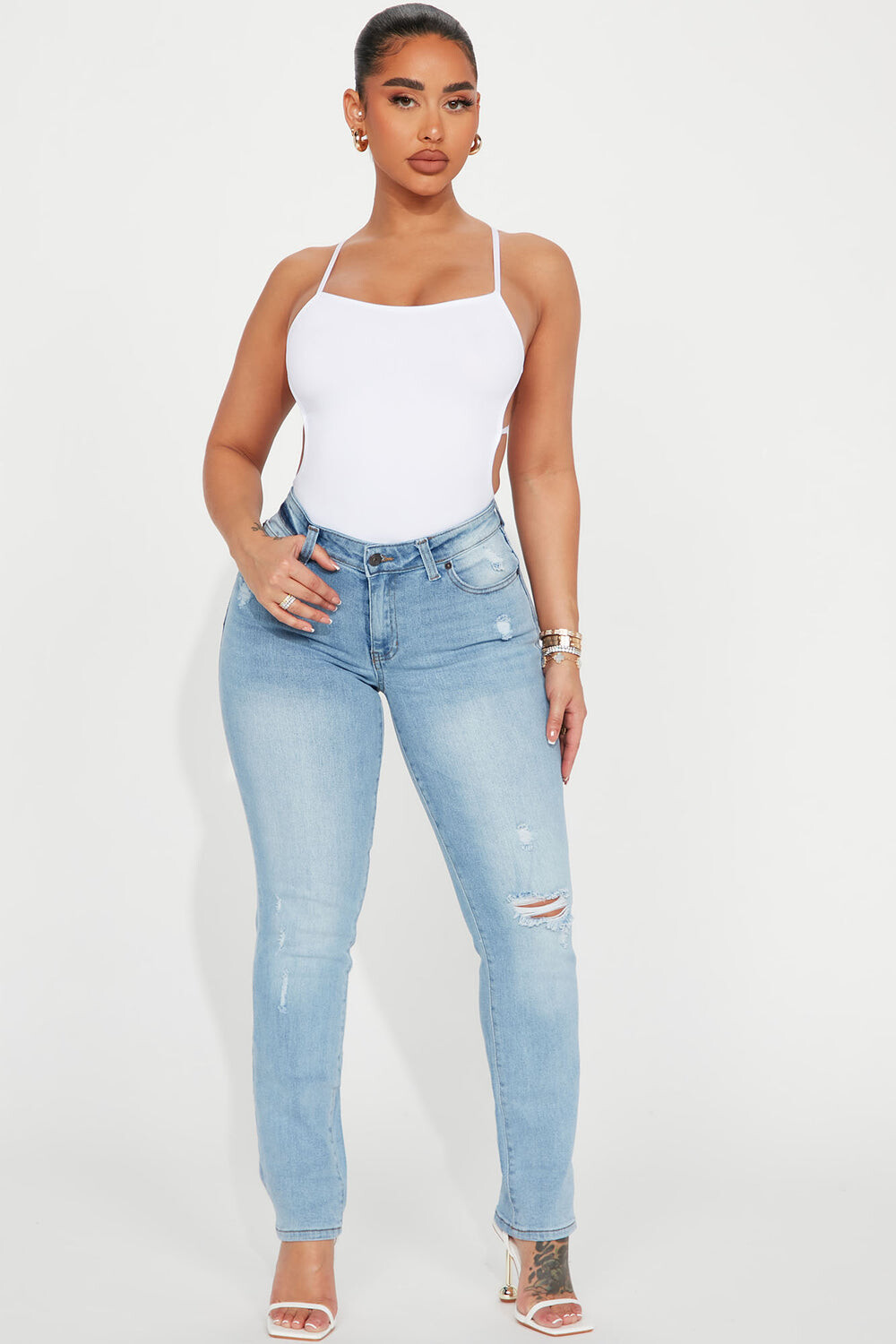 

Джинсы Fashion Nova CJ23789BR6, синий