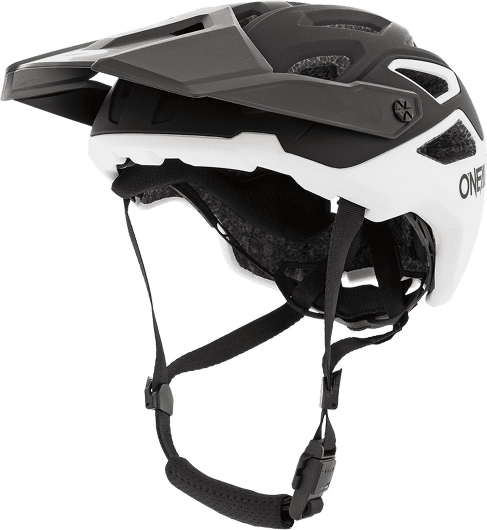 шлем oneal pike ipx stars v 22 велосипедный черный серый Шлем Oneal Pike 2.0 Solid велосипедный, черный/белый