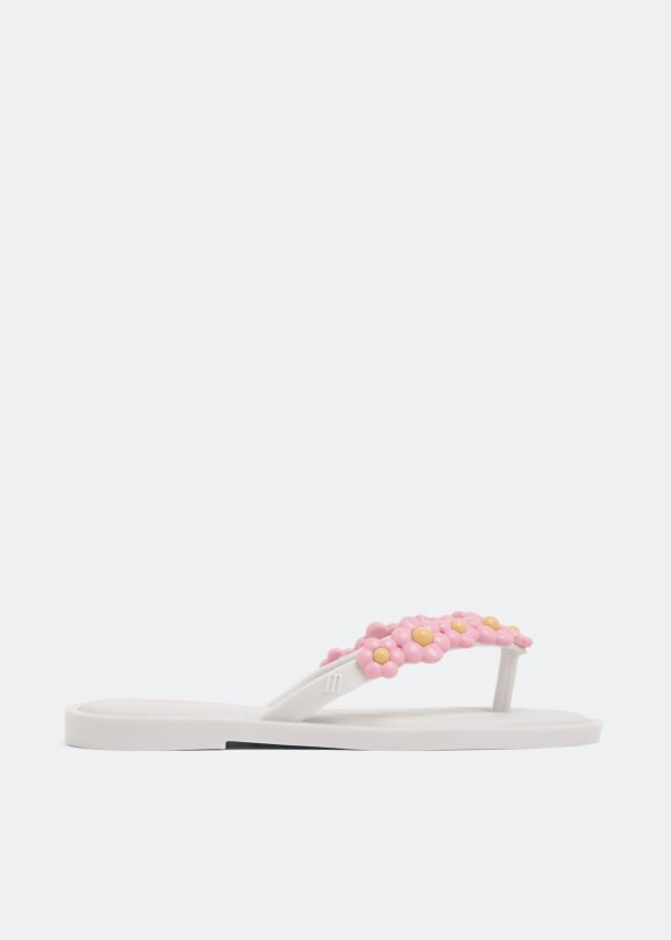 

Сандалии MELISSA Spring flip-flop sandals, белый