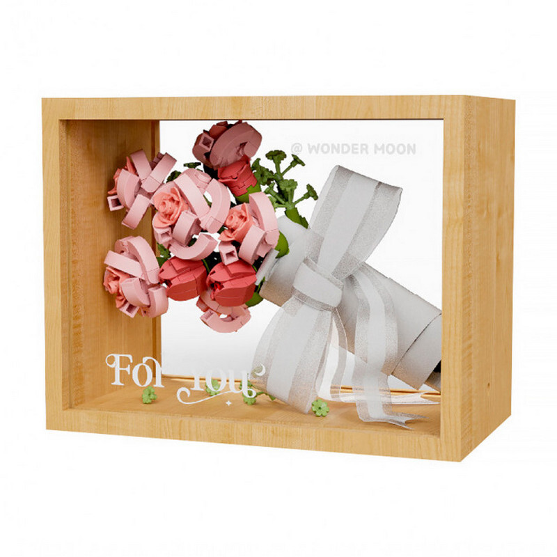 

Конструктор Ziyostar Mini Bricks Flower Bouquet, Gentle Flower, 384 деталей