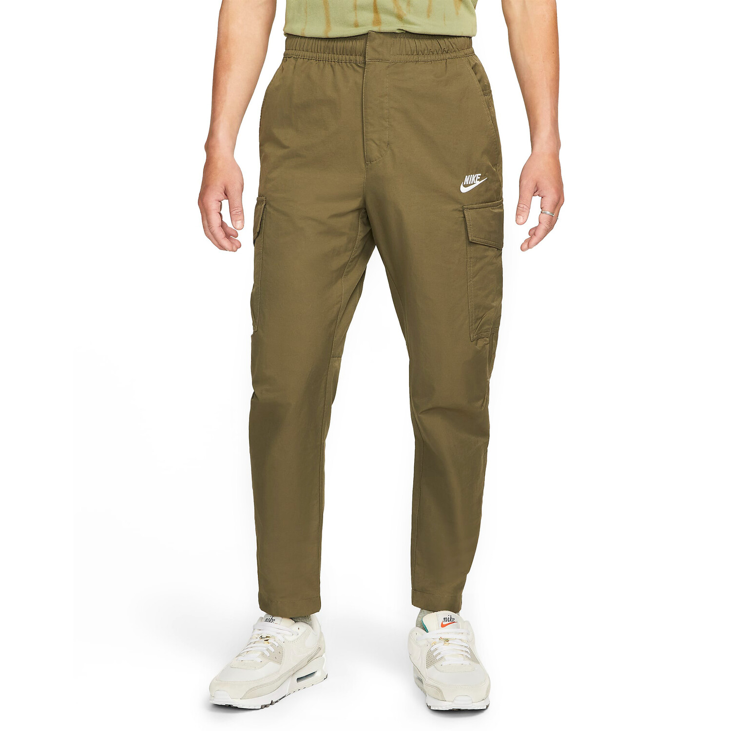 

Брюки-карго Nike Sportswear Men's Unlined Utility, оливковый/белый