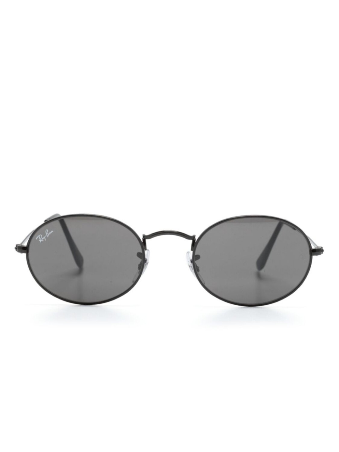 

Ray-Ban солнцезащитные очки в овальной оправе, черный