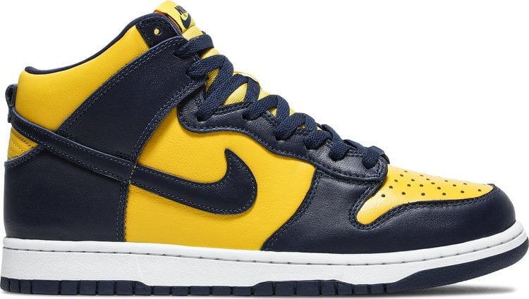 Кроссовки Nike Dunk High SP 'Michigan' 2020, синий - фото