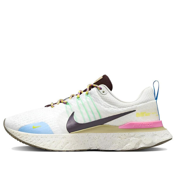 

Кроссовки Nike React Infinity Run Flyknit 3 'Sail Pinksicle Earth', Белый
