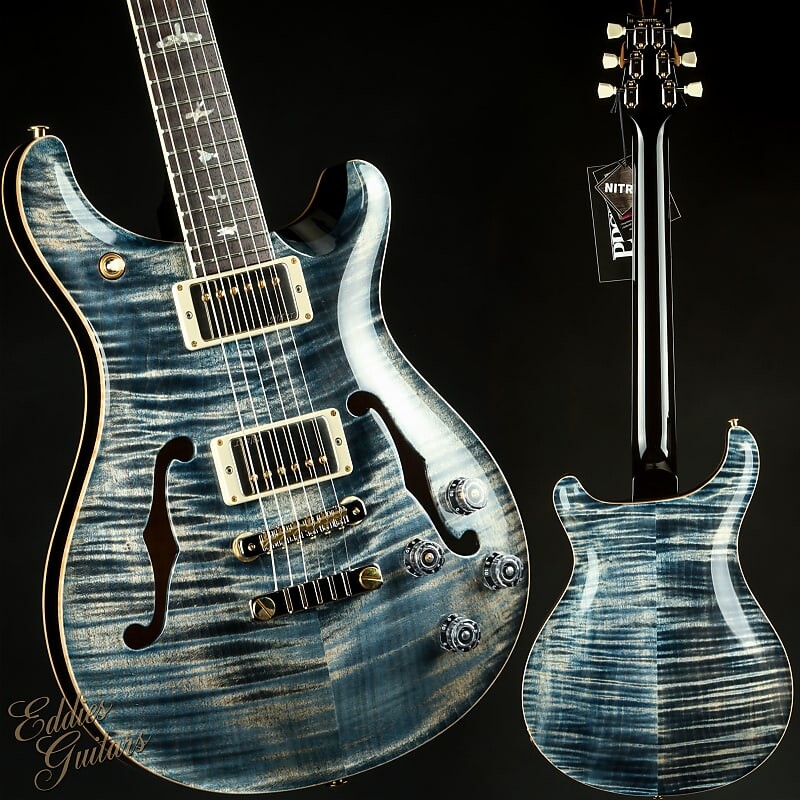 

PRS McCarty 594 Hollowbody II — выцветший китовый синий McCarty 594 Hollowbody II - Faded Whale Blue