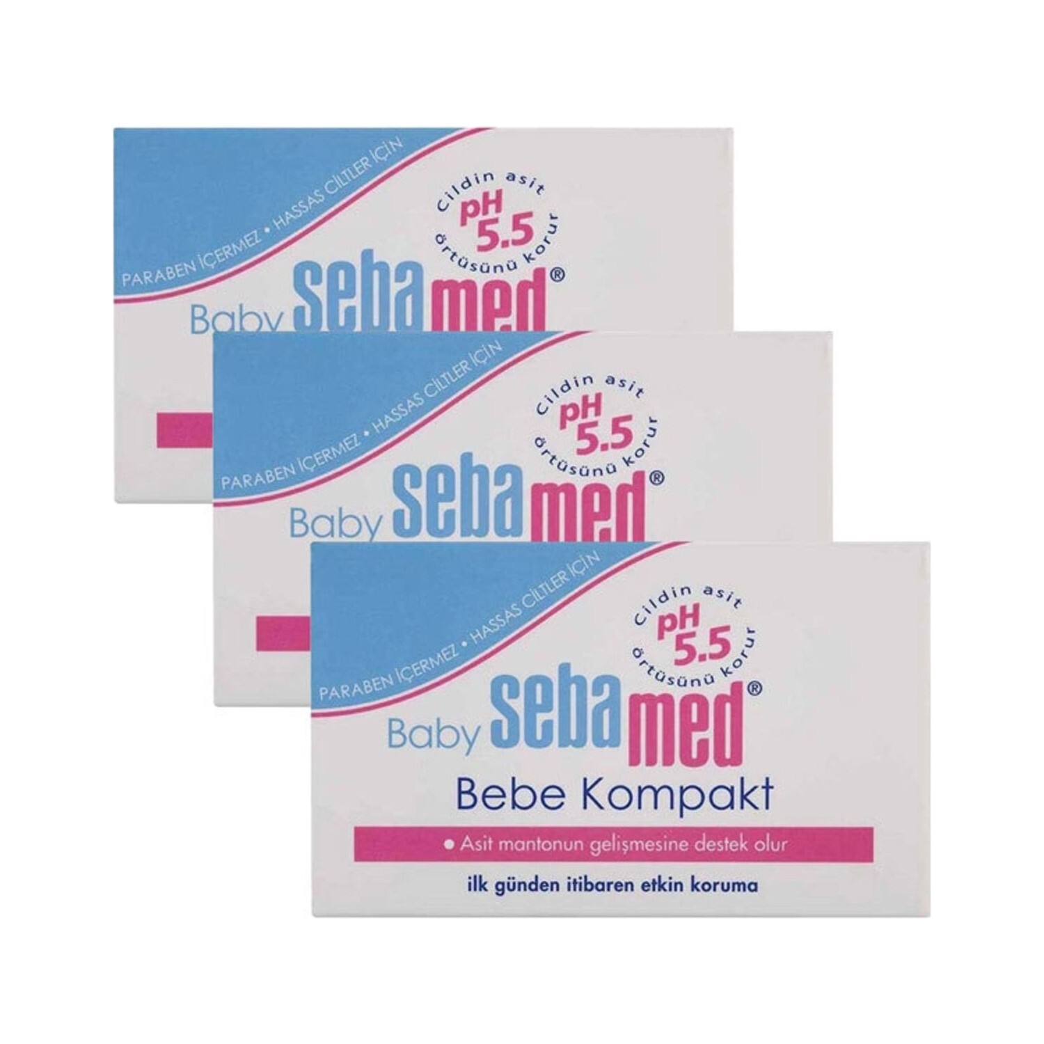 

Детское мыло Sebamed, 3 штуки