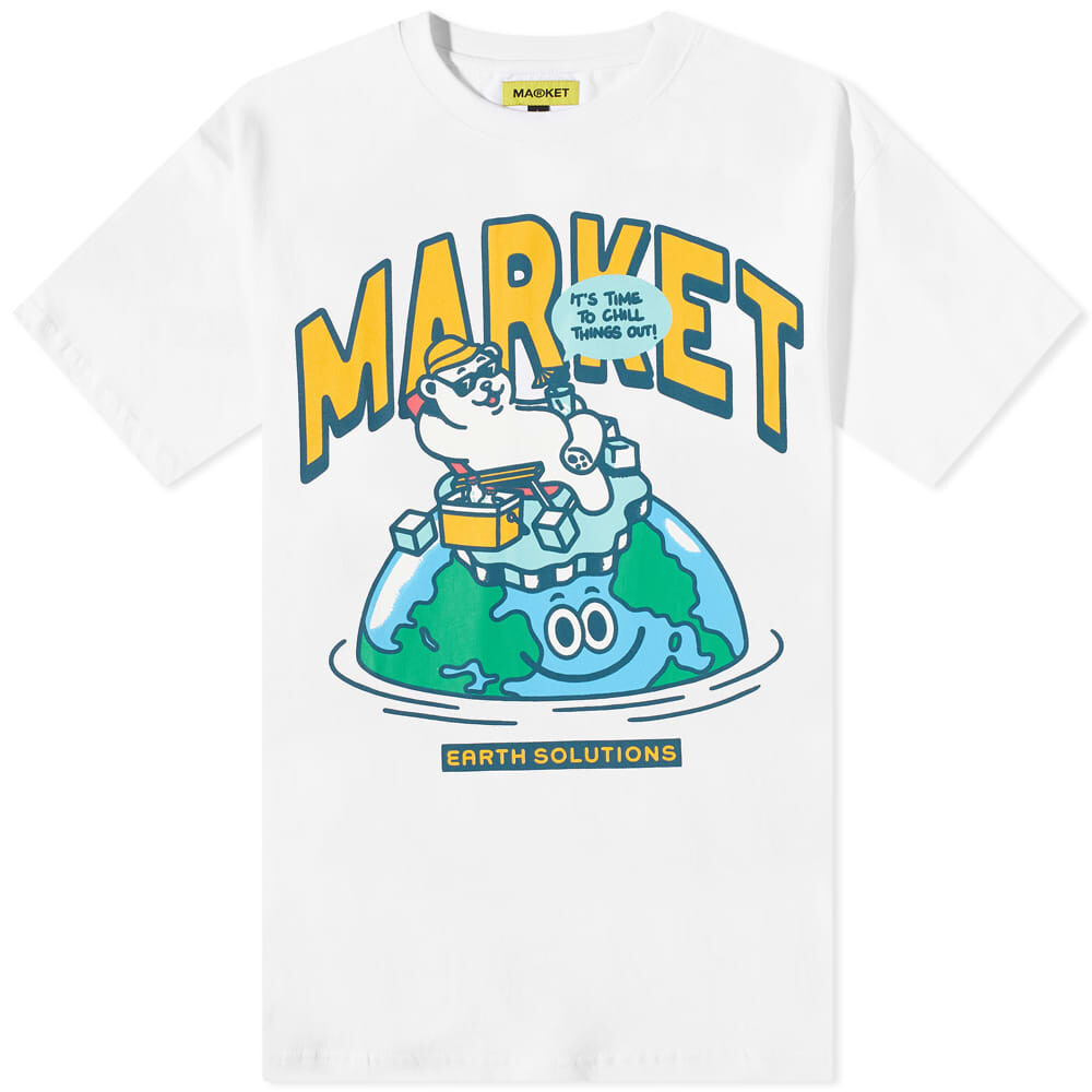 

Футболка Market Time to Chill Out Tee, Коричневый
