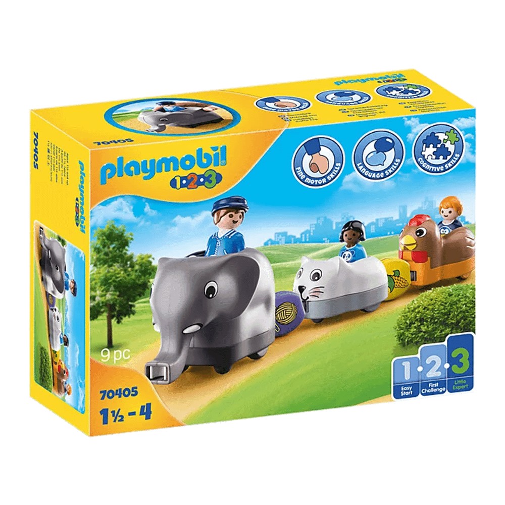 Конструктор Playmobil 70405 Поезд животных