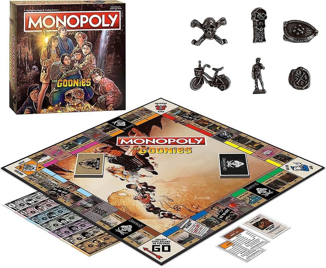 Настольная игра The Op Monopoly: The Goonies Based On The 80s Adventure  Classic Film – купить с доставкой из-за рубежа через платформу  «CDEK.Shopping»