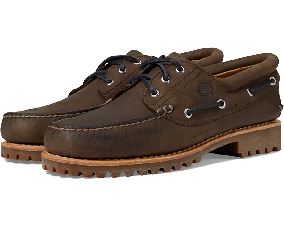 

Лодочные туфли Authentics 3 Eye Classic Lug Timberland, столовая