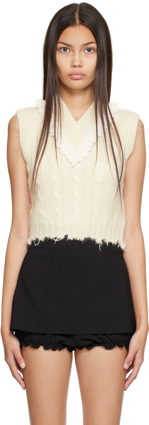 

Кружевной жилет Off-White Shushu/Tong