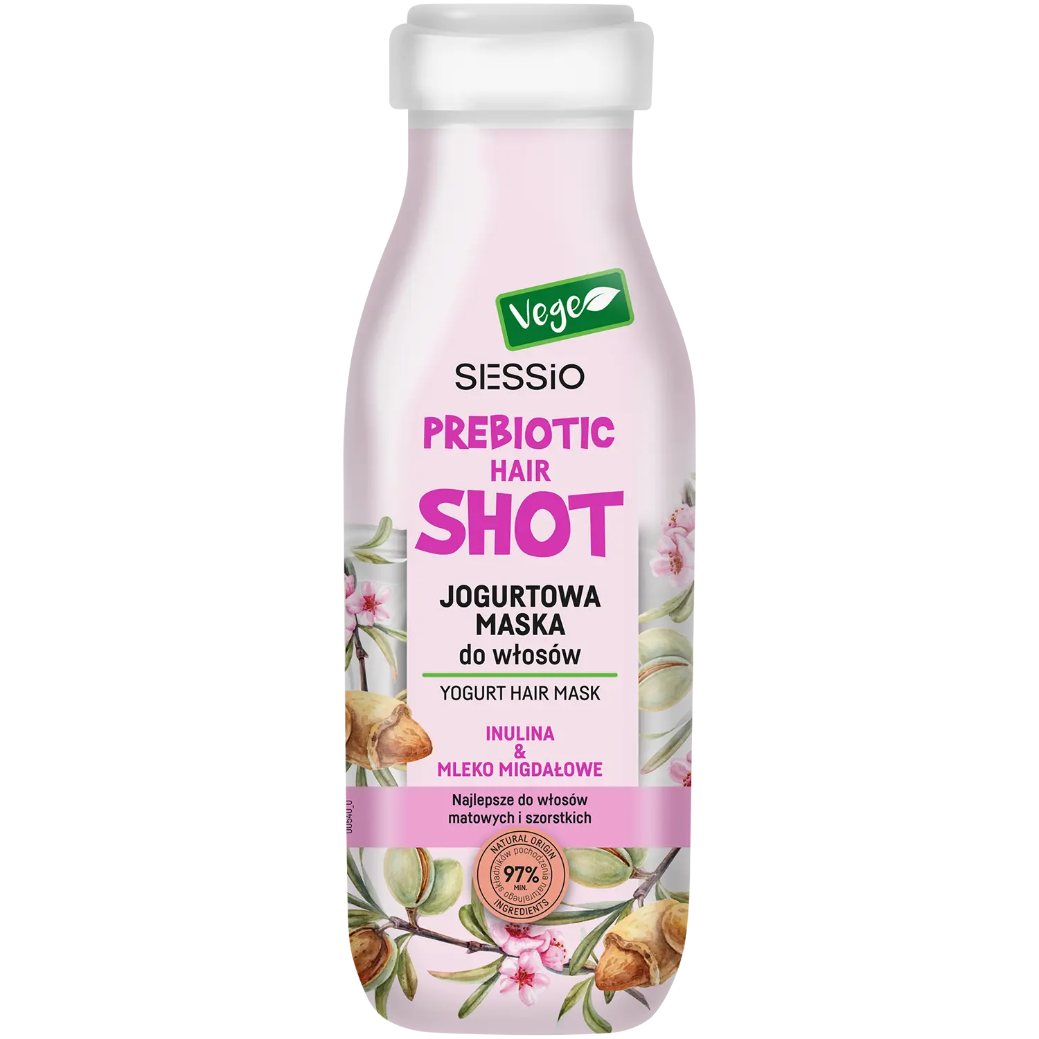 

Sessio Prebiotic Shot йогуртовая миндальная маска для волос, 350 г