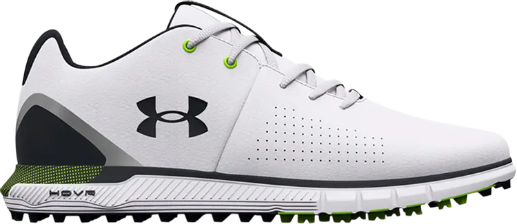 

Бутсы Under Armour HOVR Fade 2 Spikeless Golf White Black Lime, белый