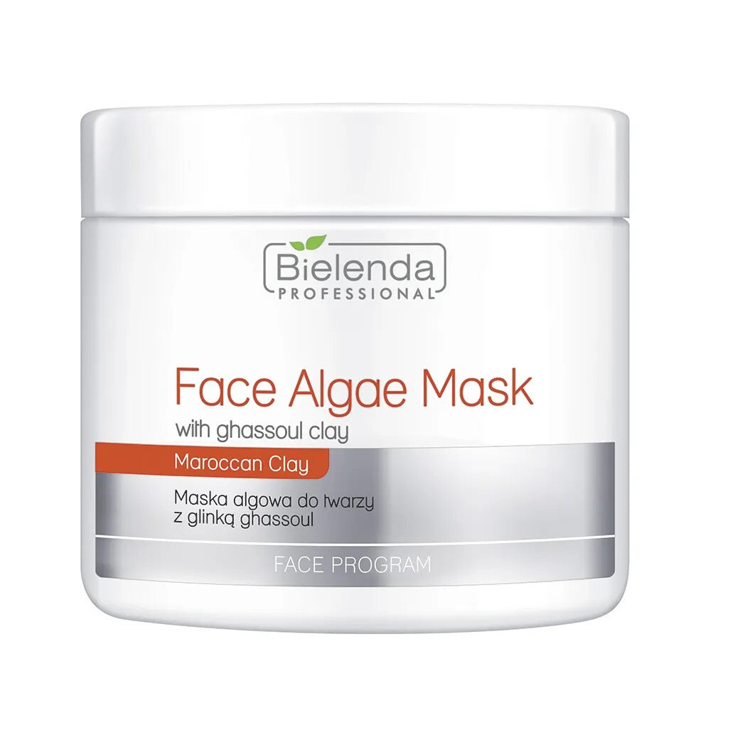 

Bielenda Professional Маска для лица Algae Mask With Ghassoul Clay Маска для лица из водорослей с глиной Ghassoul 190г