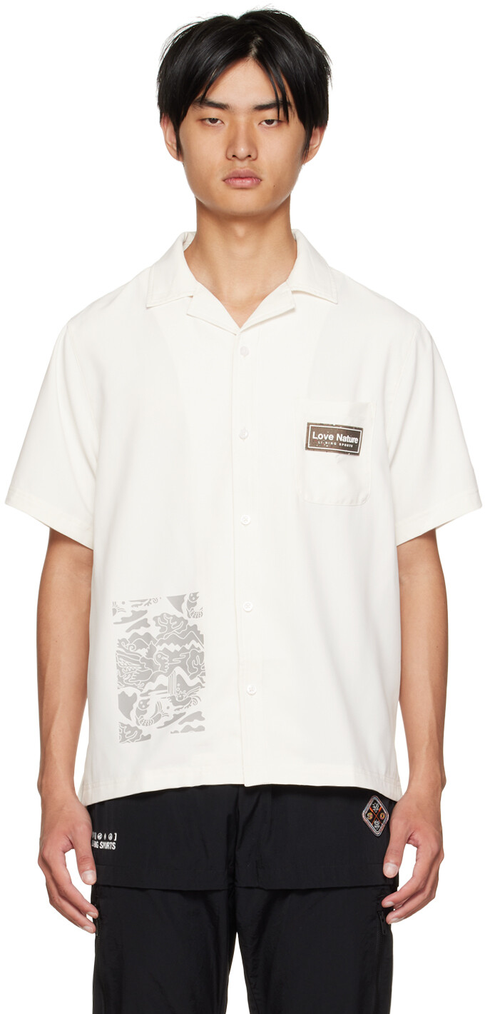 

Рубашка Off-White Love Nature Li-Ning