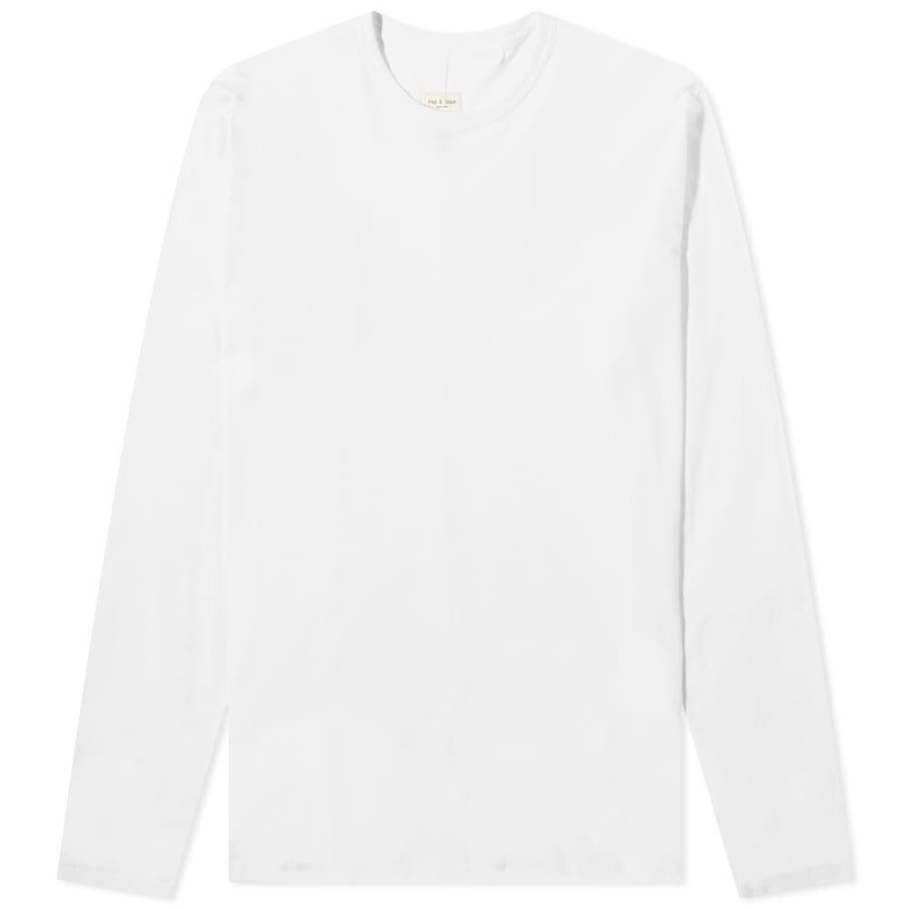 

Футболка Rag & Bone Long Sleeve Base Tee, Белый