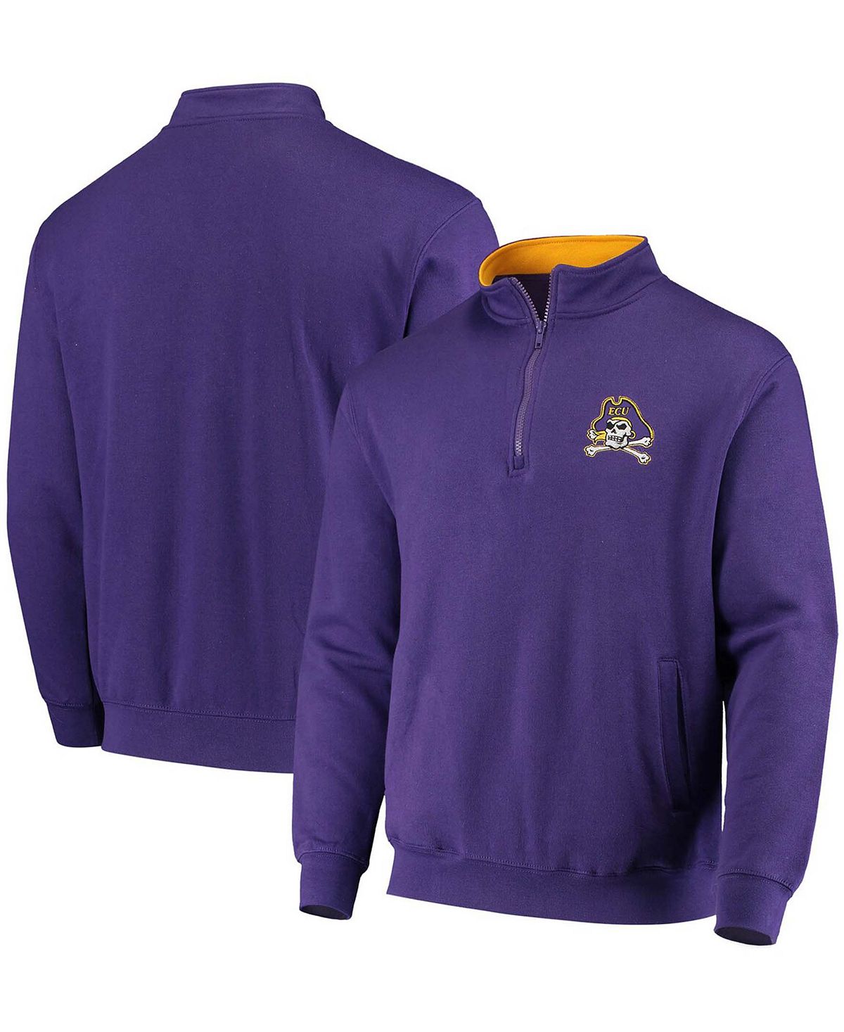 Мужская фиолетовая куртка ecu pirates tortugas logo с молнией на четверть Colosseum, фиолетовый контроллер двигателя ec140b ec140 ecu 20824172 10555535