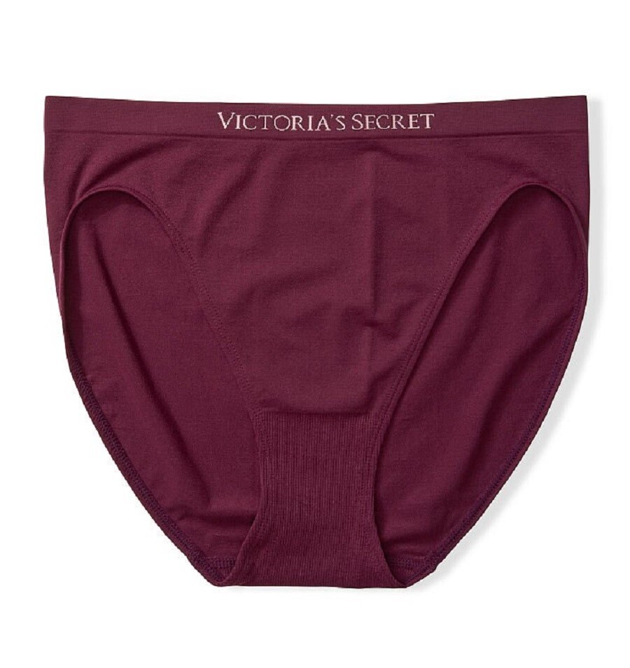 

Трусы Victoria's Secret Seamless Brief, бордовый