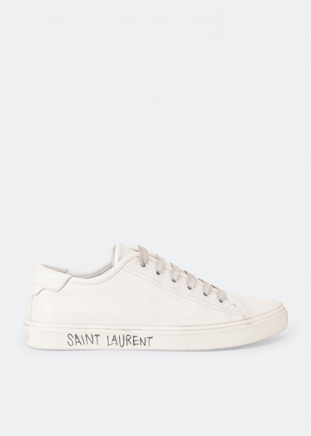 

Кроссовки SAINT LAURENT Malibu sneakers, белый