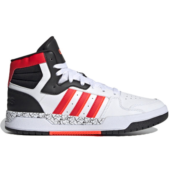 Adidas neo black hot sale red