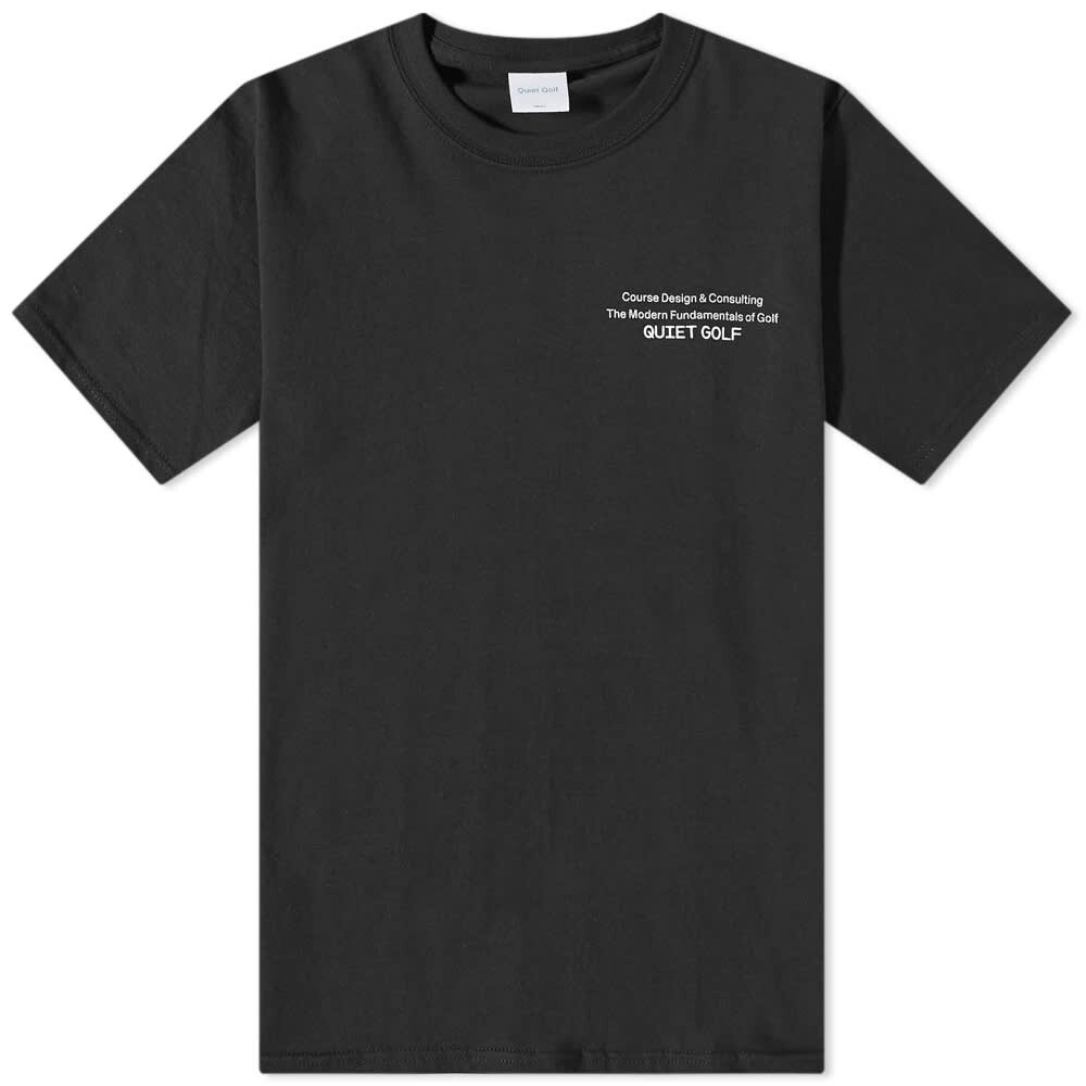 

Футболка Quiet Golf Design & Consulting Print Tee, Серый