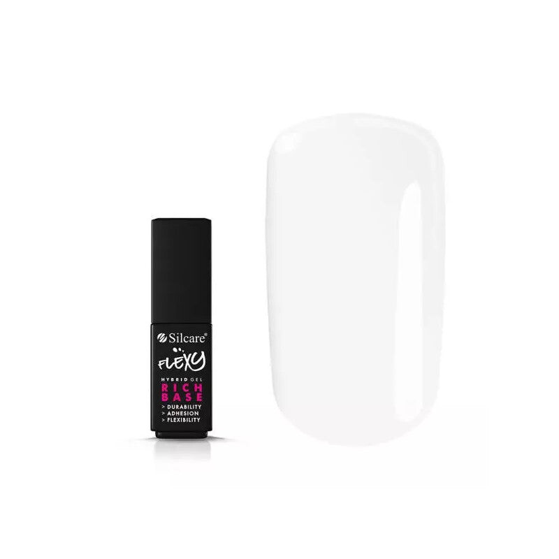 

Silcare Flexy Hybrid Gel Keratin & Vitamins Rich Base бесцветная основа для гибридного лака 4.5г
