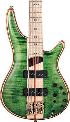 

Ibanez Premium SR5FMDX 5-струнная бас-гитара - изумрудно-зеленый глянцевый SR5FMDXEGL