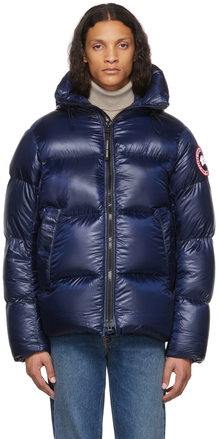 

Темно-синяя пуховая куртка Crofton Canada Goose